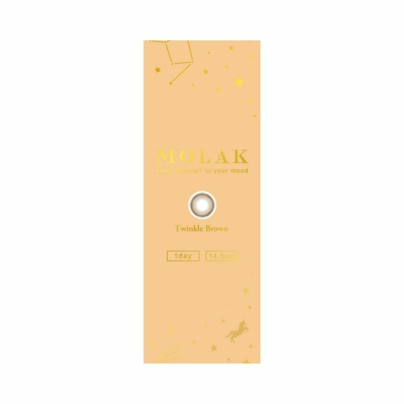 MOLAK(モラク) ワンデー / トゥインクルブラウン - 10枚入り