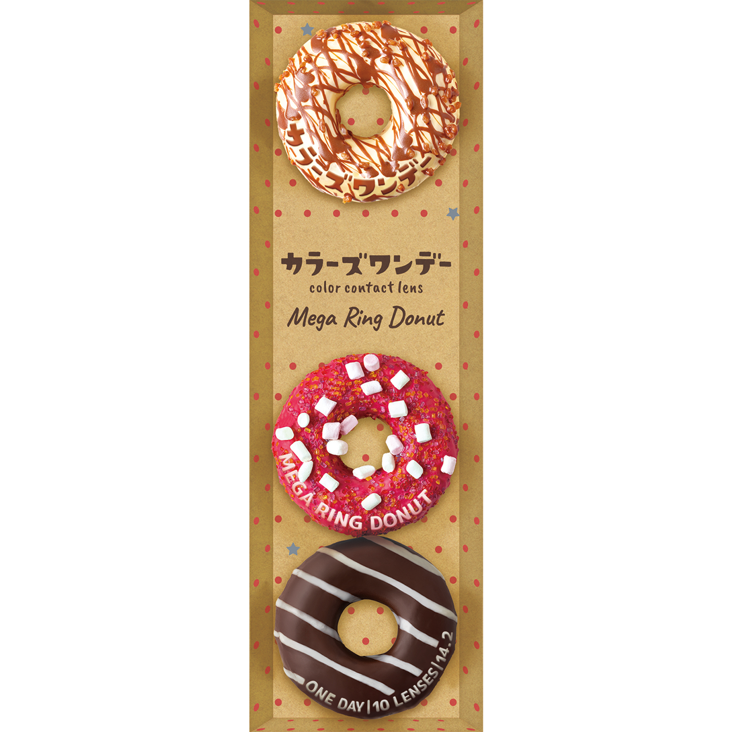 カラーズ ワンデー / メガリングドーナツ - 10枚入り