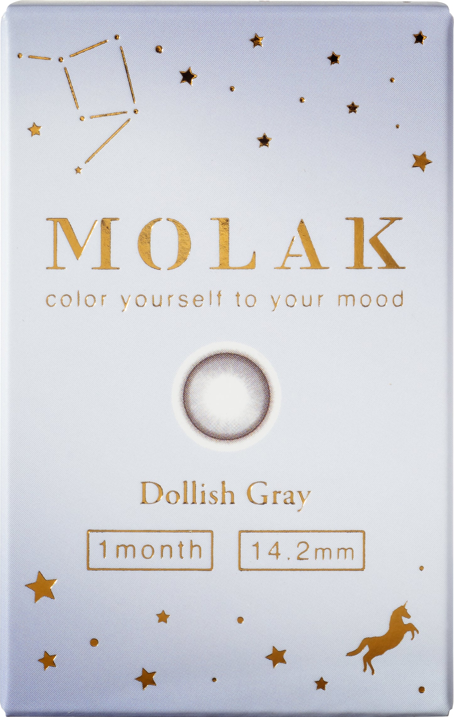 MOLAK(모라크) 1month / 돌리쉬 그레이 - 2장들이