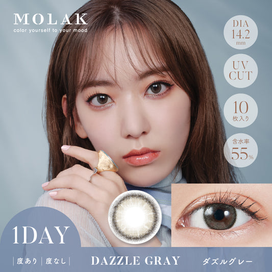MOLAK(모라크) 원데이/다즐 그레이 - 10장들이 
