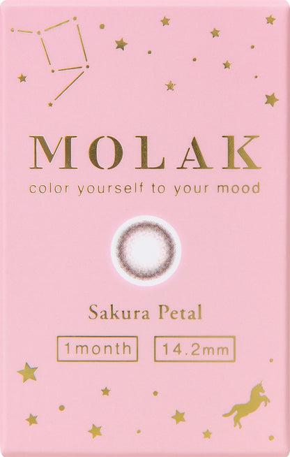 MOLAK(モラク) 1month / サクラペタル - 2枚入り